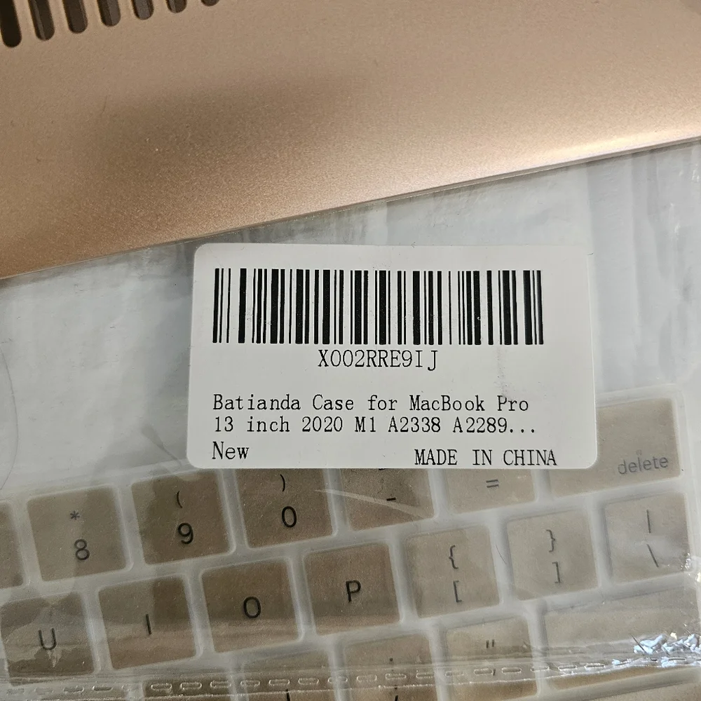 MacBook pro 13 Inch cover and keyboard cover